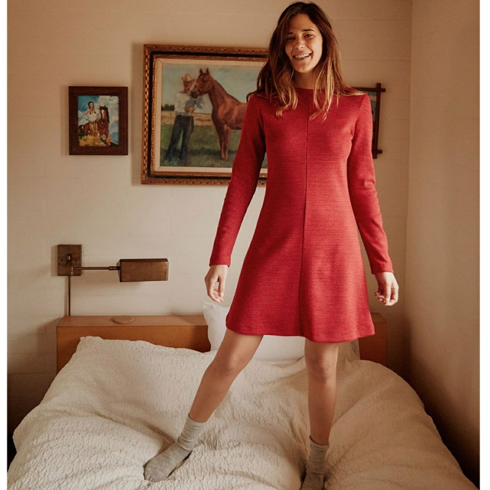 CHRISTY DAWN The Abby long sleeve sweater dress M